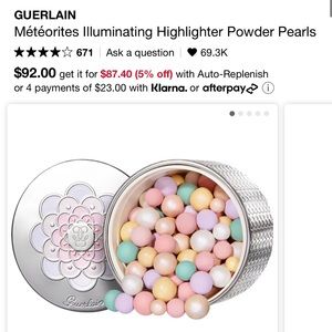 Guerlain meteorites color no 2 tested